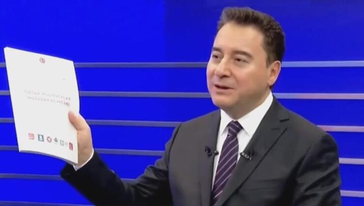 Ali Babacan: Avrupa, 6’lı Masa’nın seçim beyannamesine bakıp Türkiye’ye ‘Aferin’ diyecek