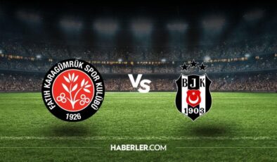 CANLI maç izle! Fatih Karagümrük – Beşiktaş maçı şifresiz izleme linki var mı? Fatih Karagümrük – BJK maçı nereden izlenir?