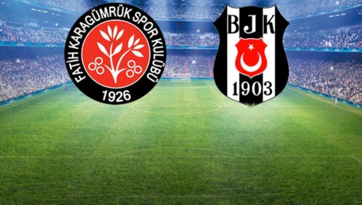 Fatih Karagümrük – Beşiktaş ilk 11’ler belli oldu mu? Vavacars Fatih Karagümrük – Beşiktaş muhtemel 11’ler kimler, kadrolar açıklandı mı?