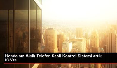 Honda’nın Akıllı Telefon Sesli Kontrol Sistemi artık iOS’ta