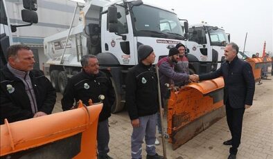 Kar Yağışı Kapıda İnegöl Belediyesi Hazırda