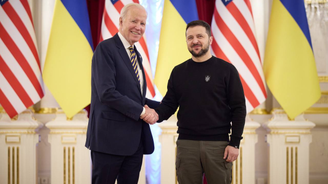 ABD başkanı Joe Biden’dan Kiev’e sürpriz ziyaret