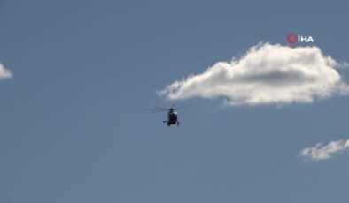 Adıyaman’da soğuktan zatürre olan ve damarları tıkanan iki hasta helikopterle Diyarbakır’a getirildi