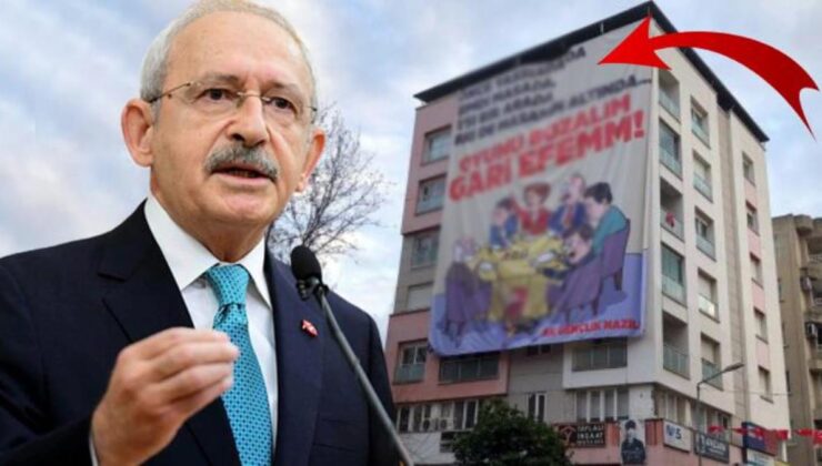 AK Parti Gençlik Kolları’nın astığı 6’lı Masa pankartı ilçeyi karıştırdı! CHP suç duyurusunda bulundu