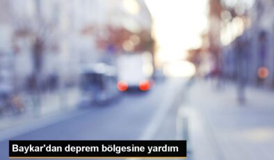 Baykar’dan deprem bölgesine yardım