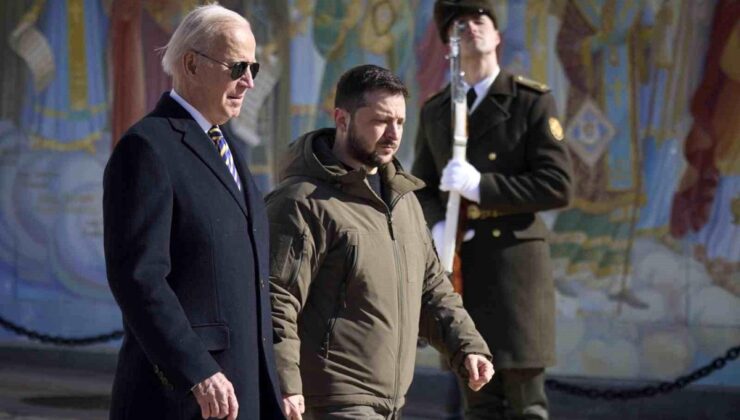 Biden, savaşta hayatını kaybeden Ukraynalıları andı