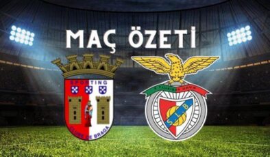 Braga – Benfica maç özeti! (VİDEO) Benfica maçı özeti izle! Braga Benfica maçı kaç kaç bitti?