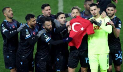 Bu galibiyet ülkemiz için! Temsilcimiz Trabzonspor, İsviçre ekibi Basel’i 1-0 mağlup etti