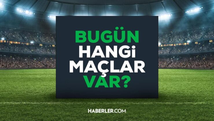 Bugün hangi maçlar var? Bugün maç var mı? Bu akşam hangi maçlar var, hangi kanalda? Bugün kimin maçı var 4 Şubat 2023?