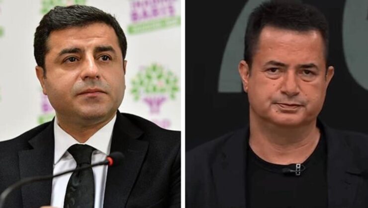 Demirtaş’tan yardım gecesinde milyonları yuvarlayan Acun Ilıcalı’ya: Canın sağ olsun