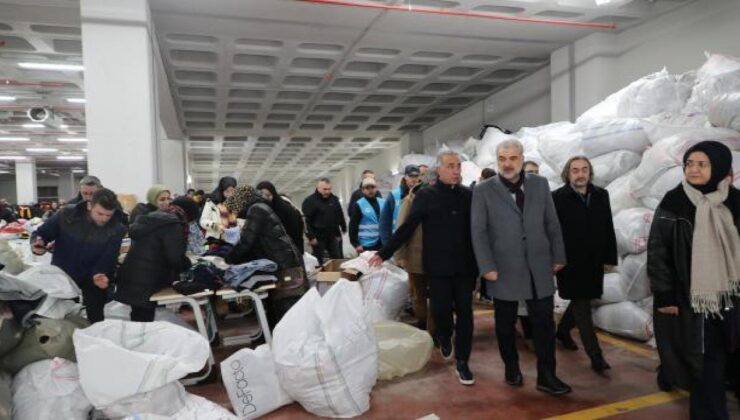 Depremzedeler için AK Parti İstanbul teşkilatı seferber oldu