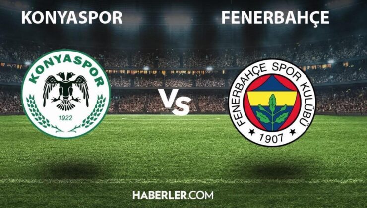 Fenerbahçe – Konyaspor maçı ne zaman, saat kaçta? Fenerbahçe – Konyaspor maçı hangi kanaldan yayınlanacak?