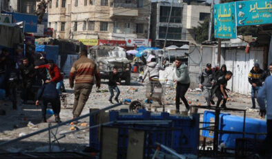 Filistinliler işgalcilerin 11 kişiyi öldürdüğü Nablus baskınını protesto etti