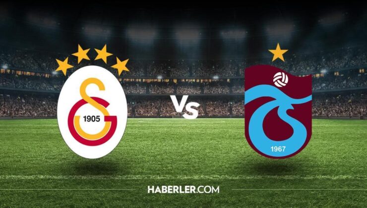 Galatasaray – Trabzonspor muhtemel 11! Galatasaray – Trabzonspor ilk 11’ler belli oldu mu?