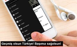 Geçmiş olsun Türkiye! Başımız sağolsun!
