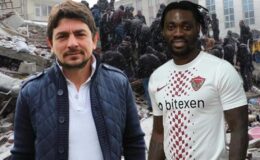 Hatayspor’da futbolcu Christian Atsu ve sportif direktör Taner Savut, depremde enkaz altında kaldı