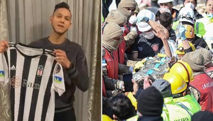 Josef de Souza, 128. saatte enkazdan çıkarılan Arda Can Övün’e verdiği forma sözü tuttu