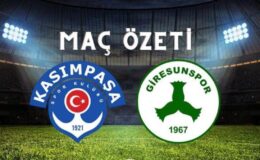 Kasımpaşa – Giresunspor maç özeti! (VİDEO) Giresunspor maçı özeti izle! Kasımpaşa Giresunspor maçı kaç kaç bitti?