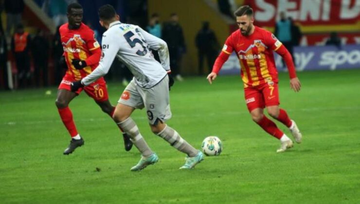 Kayserispor, Başakşehir’i tek golle geçti