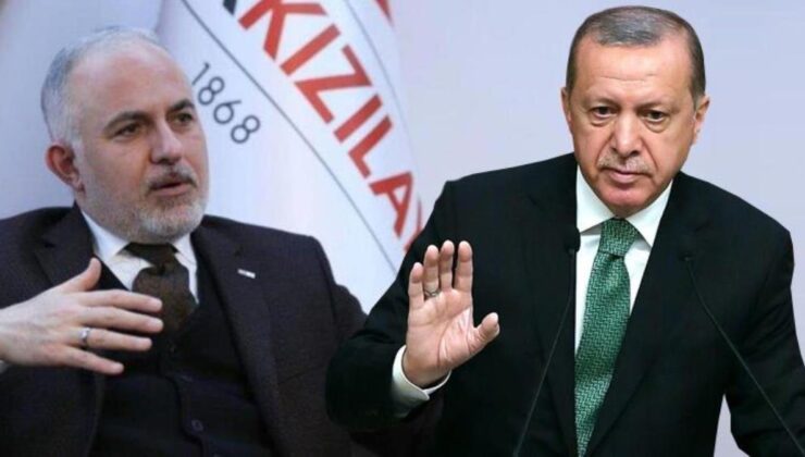 Kızılay Başkanı Kerem Kınık’tan Cumhurbaşkanı Erdoğan’ı kızdıracak sözler