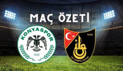 Konyaspor – İstanbulspor maç özeti! (VİDEO) Konyaspor maçı özeti izle! Konyaspor İstanbulspor maçı kaç kaç bitti?