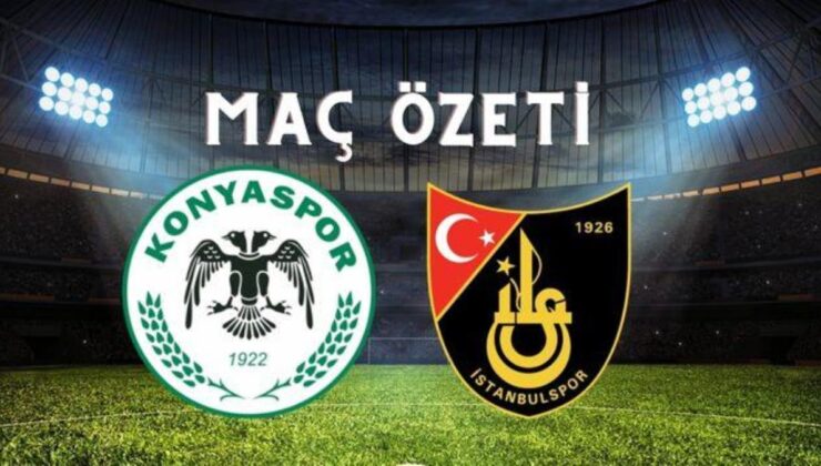 Konyaspor – İstanbulspor maç özeti! (VİDEO) Konyaspor maçı özeti izle! Konyaspor İstanbulspor maçı kaç kaç bitti?