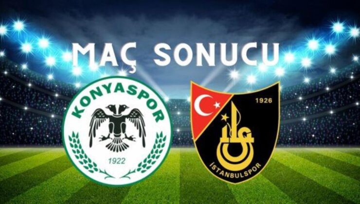 Konyaspor – İstanbulspor MAÇ SONUCU! Konyaspor maçı kaç kaç bitti? Konyaspor –İstanbulspor maç sonucu ne?