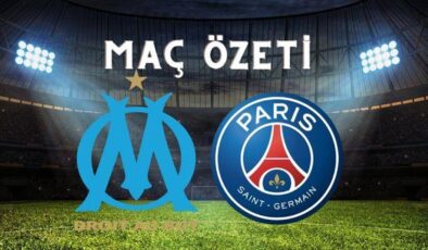 Marsilya – PSG maç özeti! (VİDEO) Marsilya maçı özeti izle! Marsilya PSG maçı kaç kaç bitti?