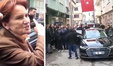 Meral Akşener, suikasta kurban giden Sinan Ateş’in ailesini ziyaret etti