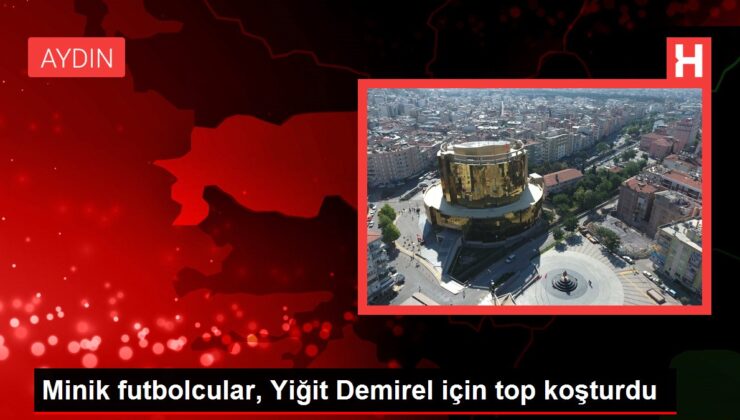 Minik futbolcular, Yiğit Demirel için top koşturdu