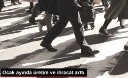 Ocak ayında üretim ve ihracat arttı