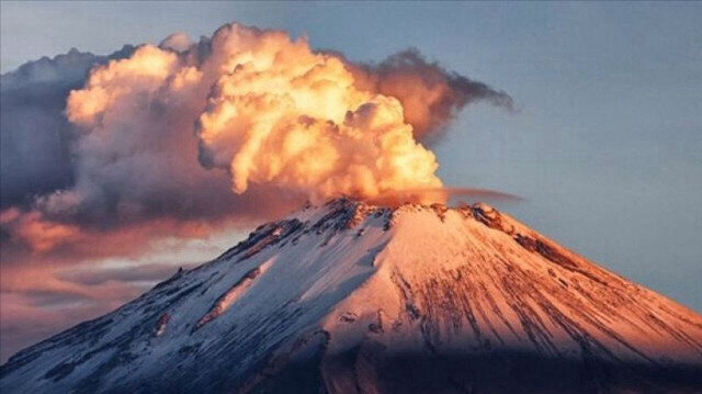 Popocatepetl Yanardağı’nda son 24 saatte 7 patlama meydana geldi