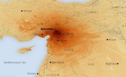Reuters paylaştı: İşte 7,7’lik depremin haritası