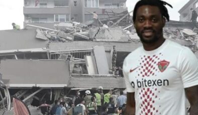 Son Dakika: Depremde enkaz altında kalan Hataysporlu futbolcu Christian Atsu, yaralı olarak kurtarıldı