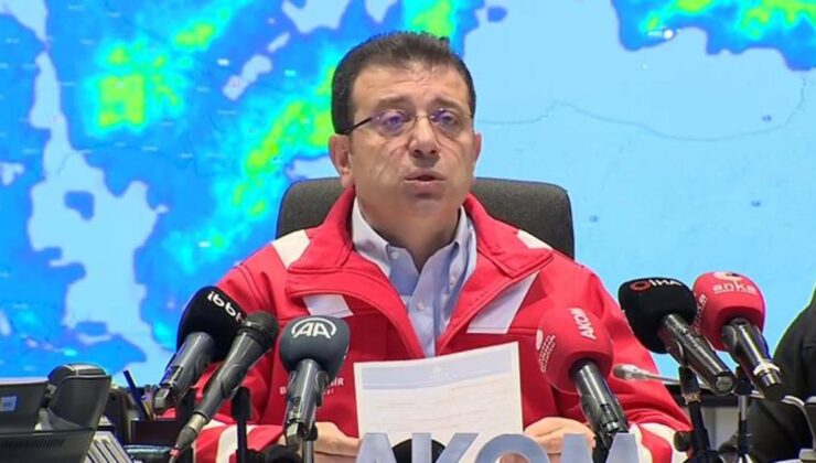 İmamoğlu’ndan İstanbul için yeni uyarı: Öğleden sonra fırtına ve kar yağışı bekleniyor, mecbur kalmadıkça dışarı çıkmayın