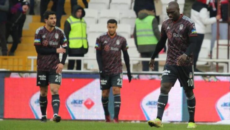 Son Dakika: Kara Kartal, Sivas’ta yara aldı! Beşiktaş’ın 7 maçlık serisi sona erdi