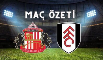 Sunderland – Fulham maç özeti! (VİDEO) Sunderland maçı özeti izle! Sunderland Fulham maçı kaç kaç bitti?