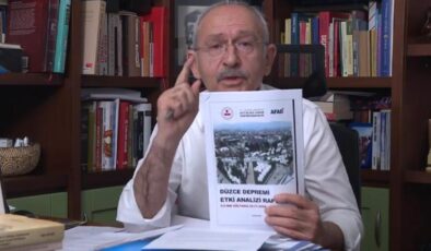 Yeni bir video paylaşan Kılıçdaroğlu, AFAD raporunu göstererek vatandaşlara seslendi: Şimdi ben nasıl susayım?