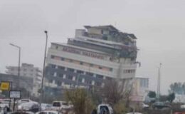 Yıkılan Özel Hastane Enkazı Altında Yakınları Olan Vatandaşlar Yardım Bekliyor !