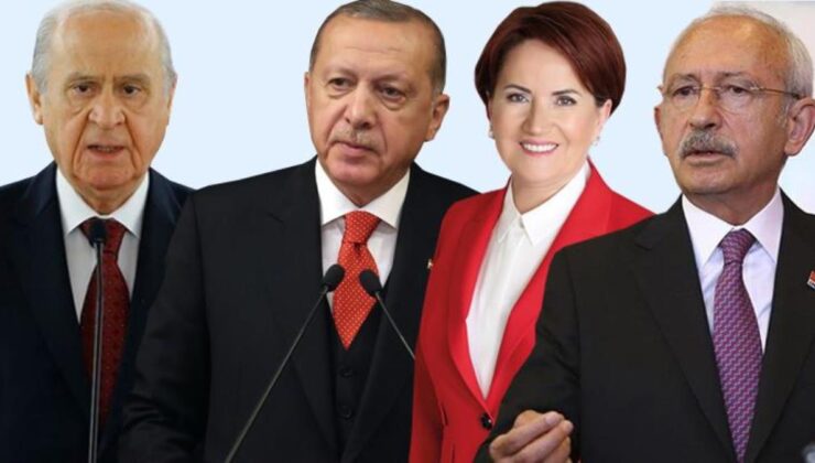 11 genel seçim anketinin ortalaması! Yüzde 7’lik seçim barajını 4 parti geçebiliyor