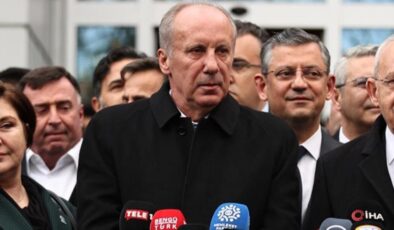 “Adaylıktan çekilecek misiniz?” sorusuna Muharrem İnce’den net yanıt: Öyle bir şey demedim