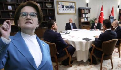 Akşener’den 6’lı masa toplantısı sonrası yeni hamle! Bugün kurmaylarıyla görüşüp basın açıklaması yapacak