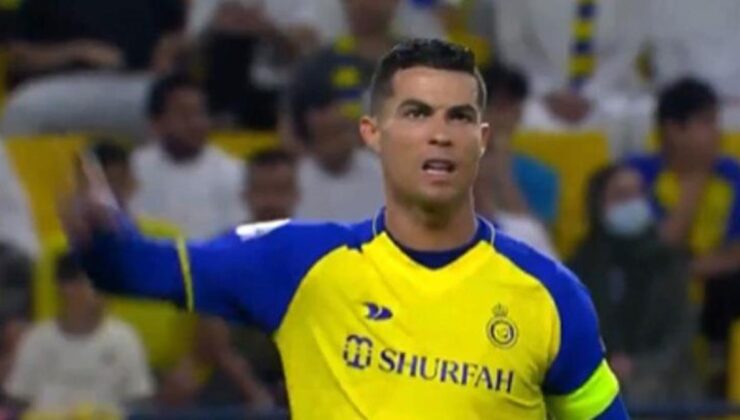 Arabistan’da kendini iyice bozdu! Ronaldo’dan stadı buz kestiren hareket