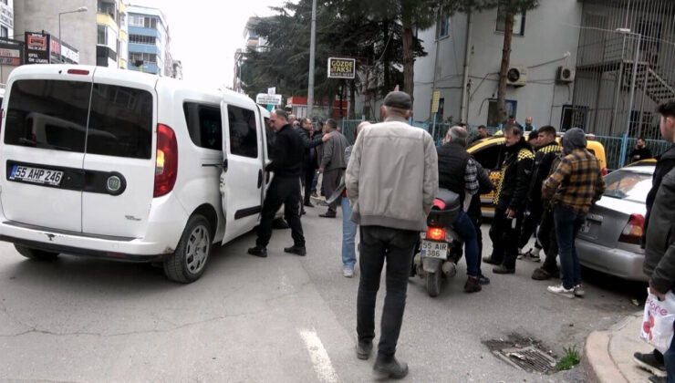 Bafra’da silahlı saldırı: Taksiciye ateş edip kaçtı