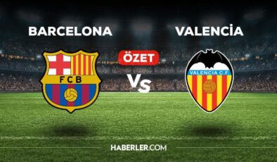 Barcelona Valencia maç özeti! (VİDEO) Barcelona Valencia maçı özeti izle! Barcelona Valencia maçı kaç kaç bitti?