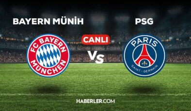 Bayern Münih PSG maçı CANLI izle! Bayern Münih PSG maçı canlı yayın izle! Bayern Münih PSG nereden, nasıl izlenir?