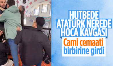 Bursa’da cuma hutbesinde Atatürk kavgası