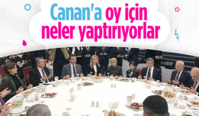 Canan Kaftancıoğlu iftar sofrasında duaya eşlik etti