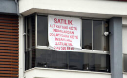 Çorlu’da site sakinlerinin gürültüsüne dayanamayan kadın evini satışa çıkardı