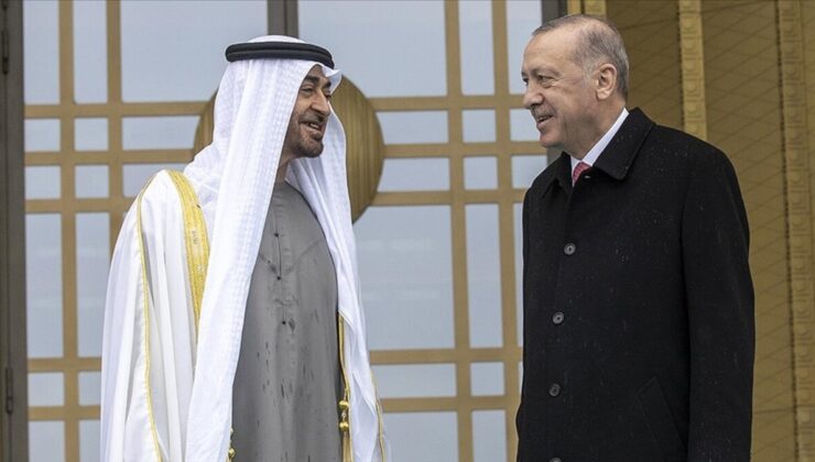 Cumhurbaşkanı Erdoğan, BAE Devlet Başkanı Zayed ile görüştü